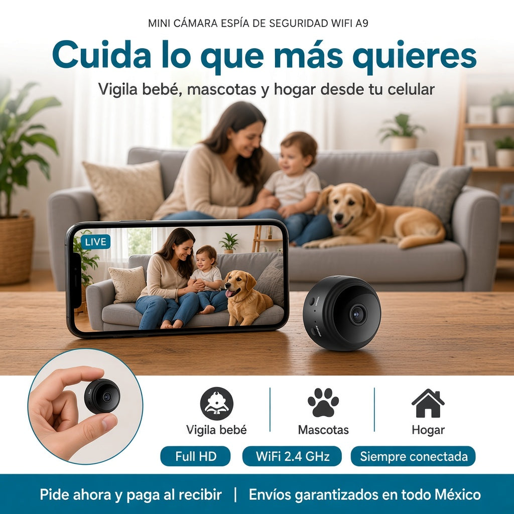 Mini Camara de Seguridad WIFI