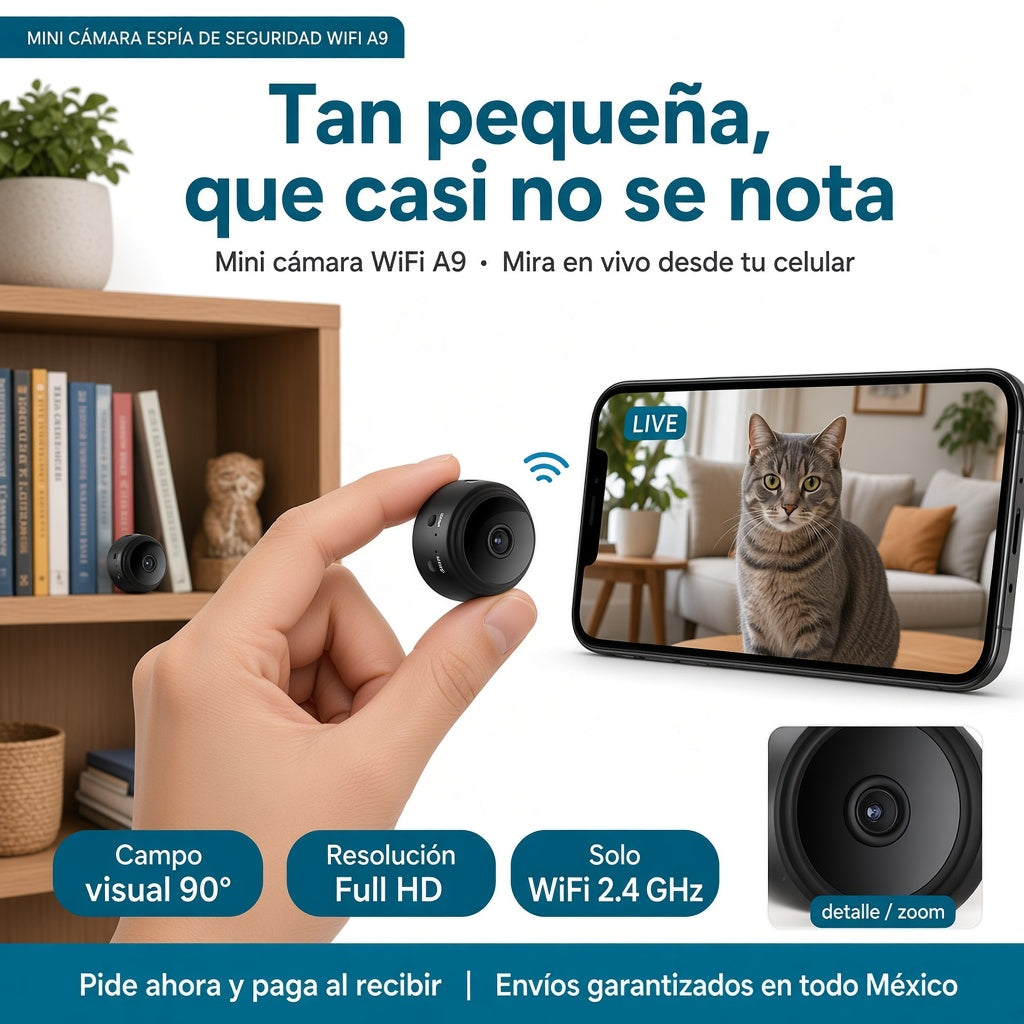 Mini Camara de Seguridad WIFI