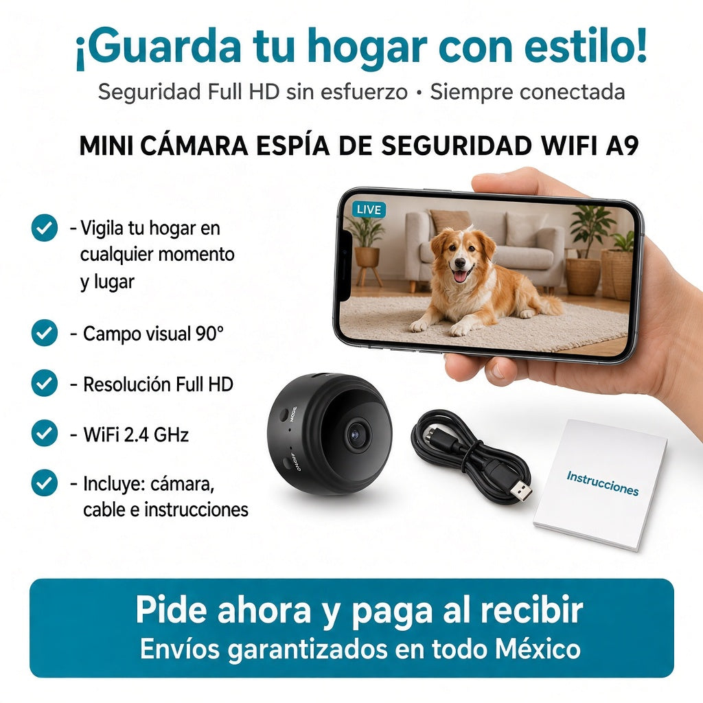 Mini Camara de Seguridad WIFI