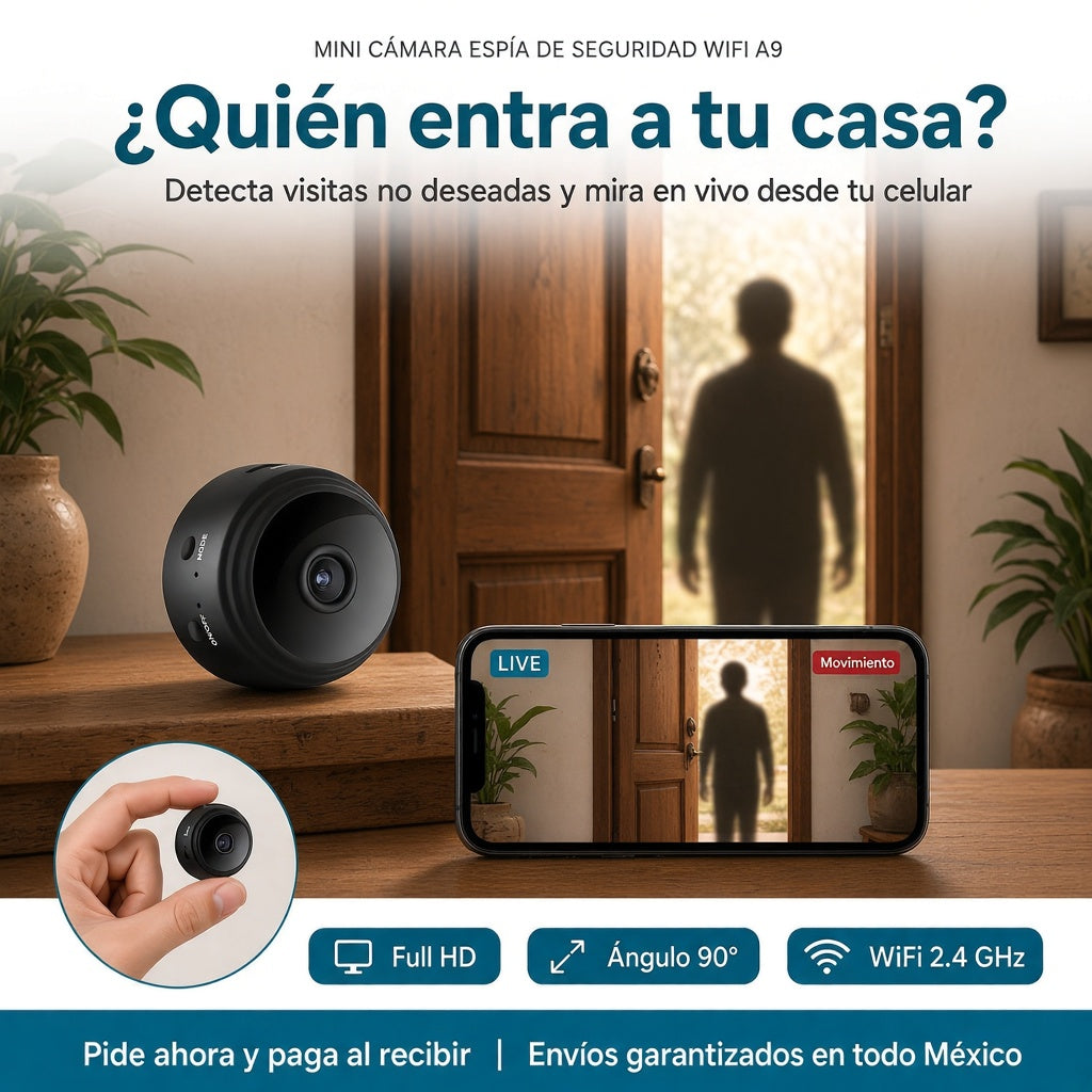 Mini Camara de Seguridad WIFI