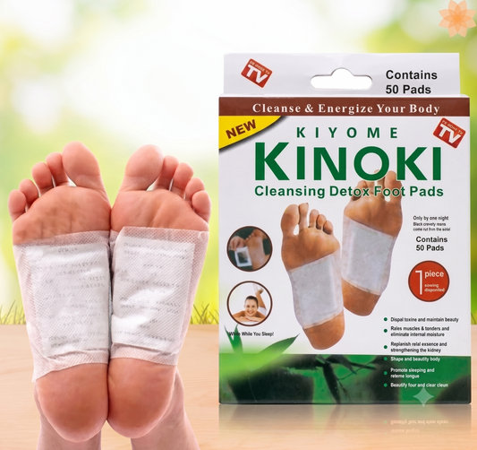 50 Parches KINOKI desintoxicantes